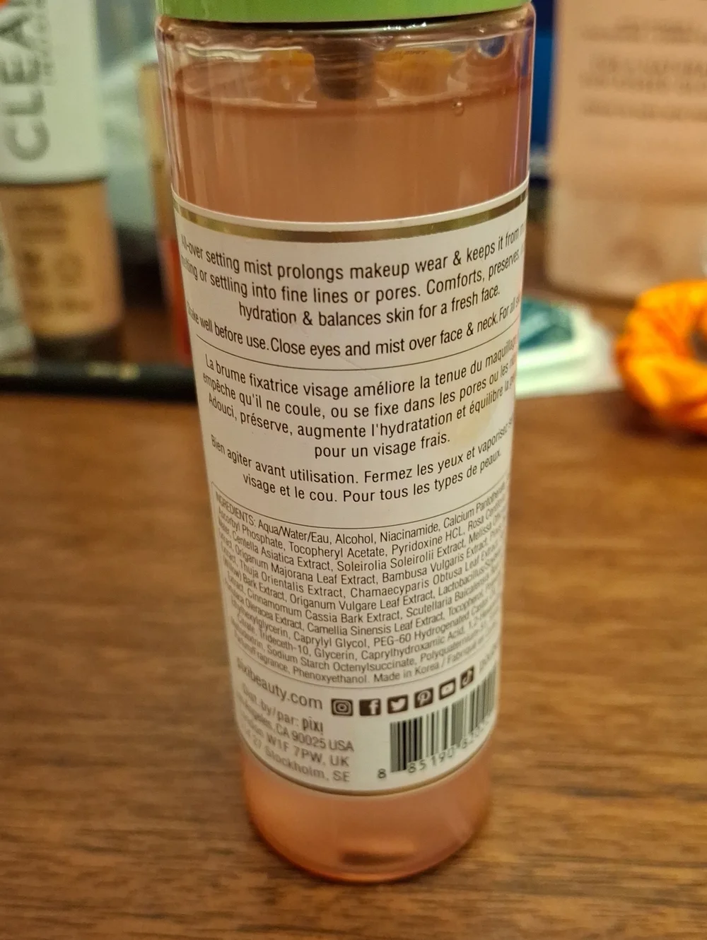 Hello Kitty Pixi Makeup Fixing Mist 80ml New